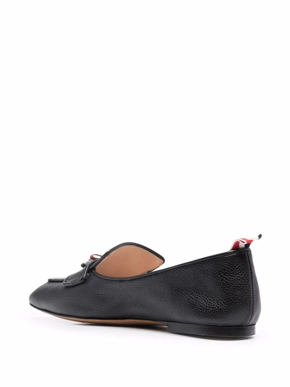 3-Bow Loafer With Flexible Leather