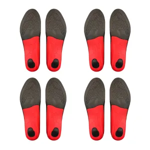 4X Pair Full Whole Insoles Shoe Inserts M Size Arch Support Foot Pads