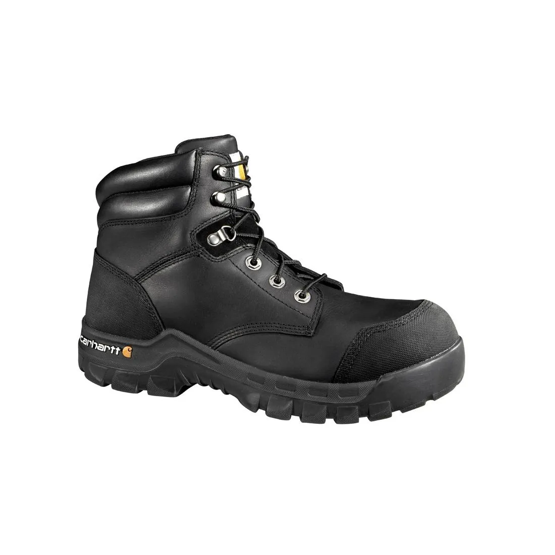 6" Rugged Flex Composite Toe Work Boot Black