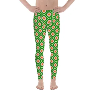 70s Retro Pattern Men's Leggings