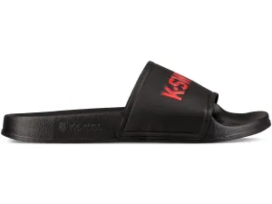 75104-005-M | K-SLIDE | BLACK/RIBBON RED