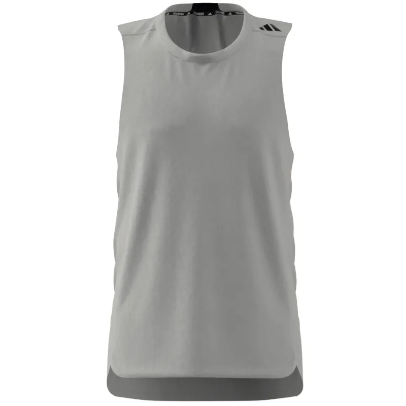 Adidas Training Workout Tank Men Tennis Top - Grey