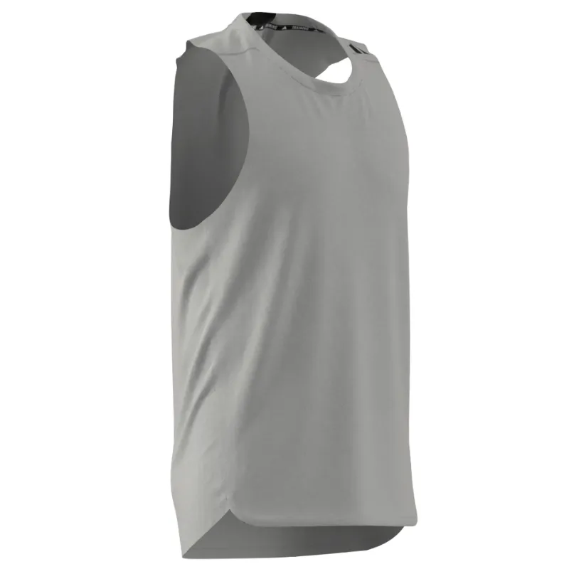 Adidas Training Workout Tank Men Tennis Top - Grey