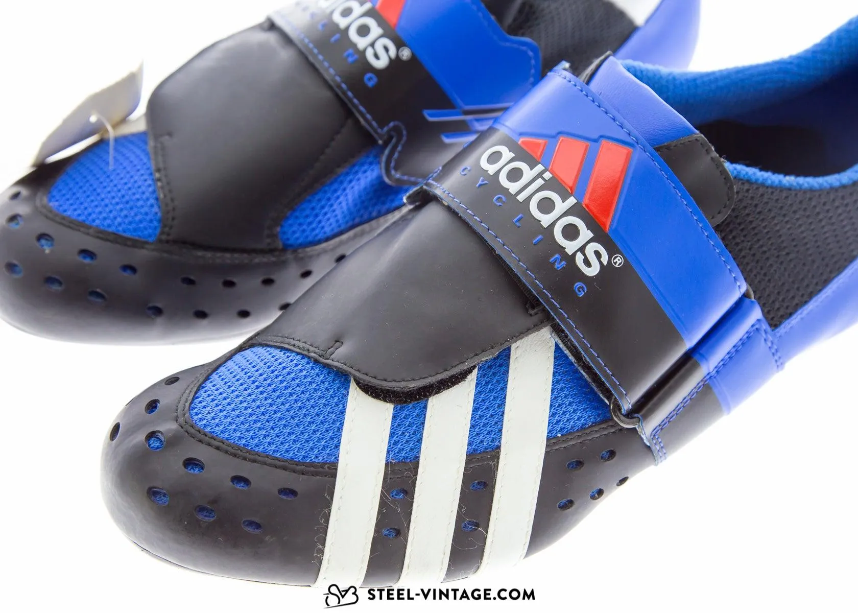 Adidas Tridynamic Blue Cycling Shoes NOS 43 1/3