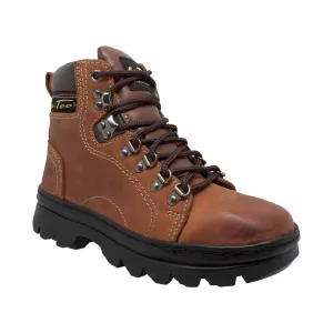 AdTec Women's 6" Work Hiker Brown