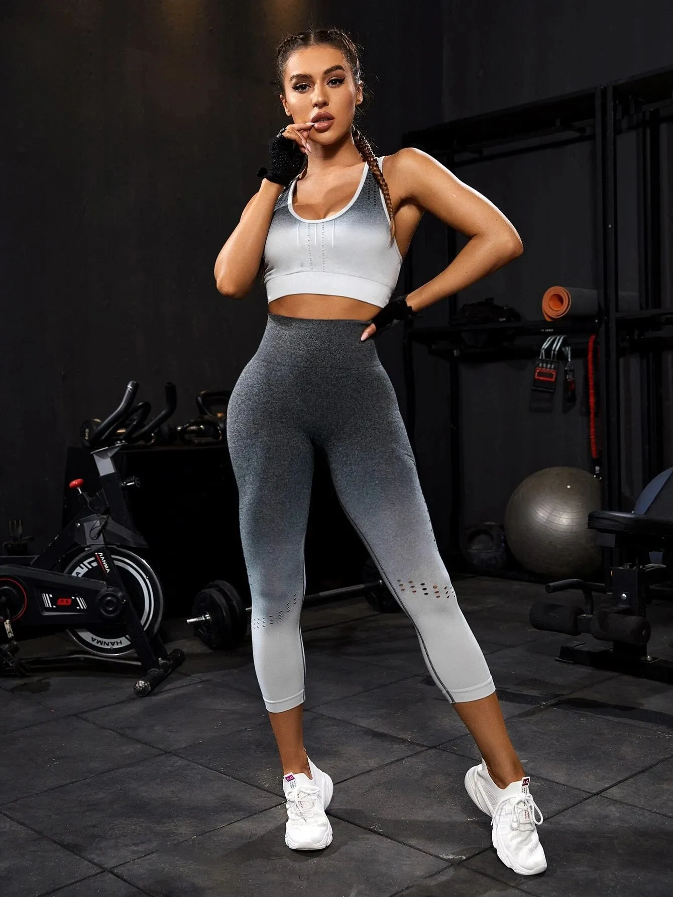 Ainhoa Seamless Ombre Workout Set