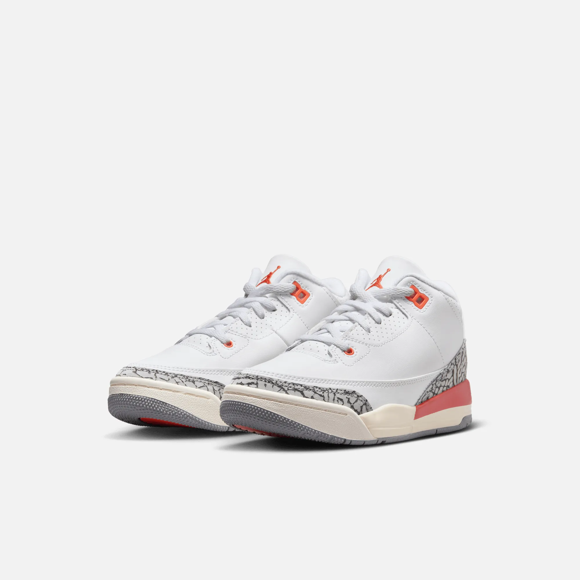 Air Jordan Kids' 3 Retro Georgia Peach (PS)