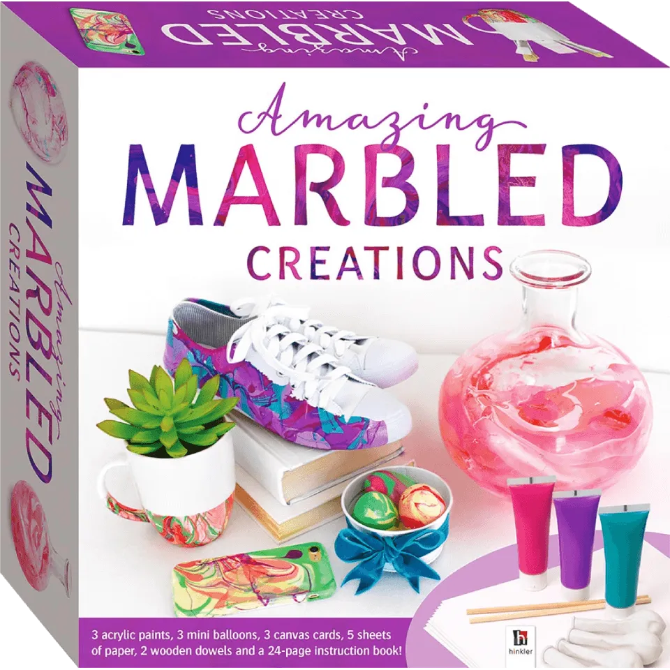 Amazing Marbled Creations Gift Box