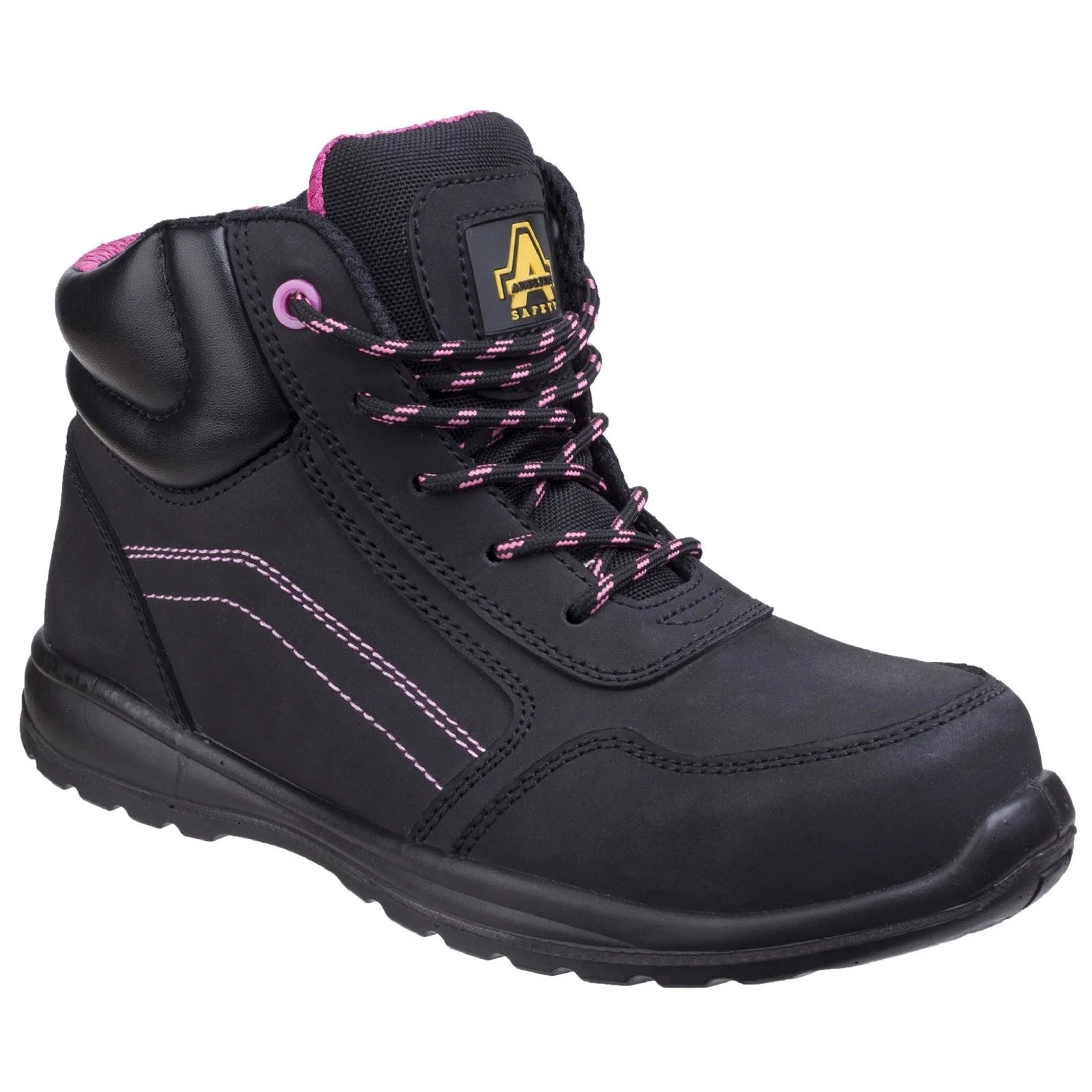 Amblers Safety Womens/Ladies Composite Safety Boots With Side Zip