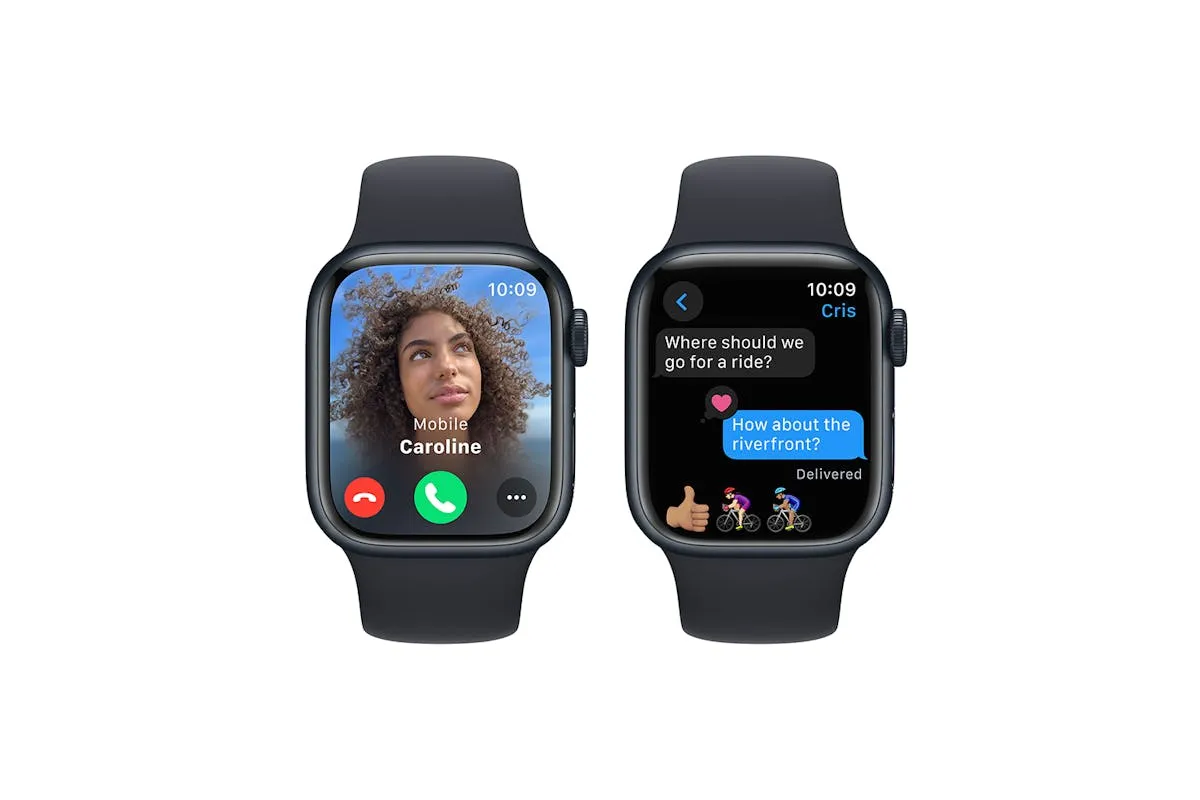 Apple Watch Series 9 | 41mm | Midnight Aluminium Midnight Sport Band S/M