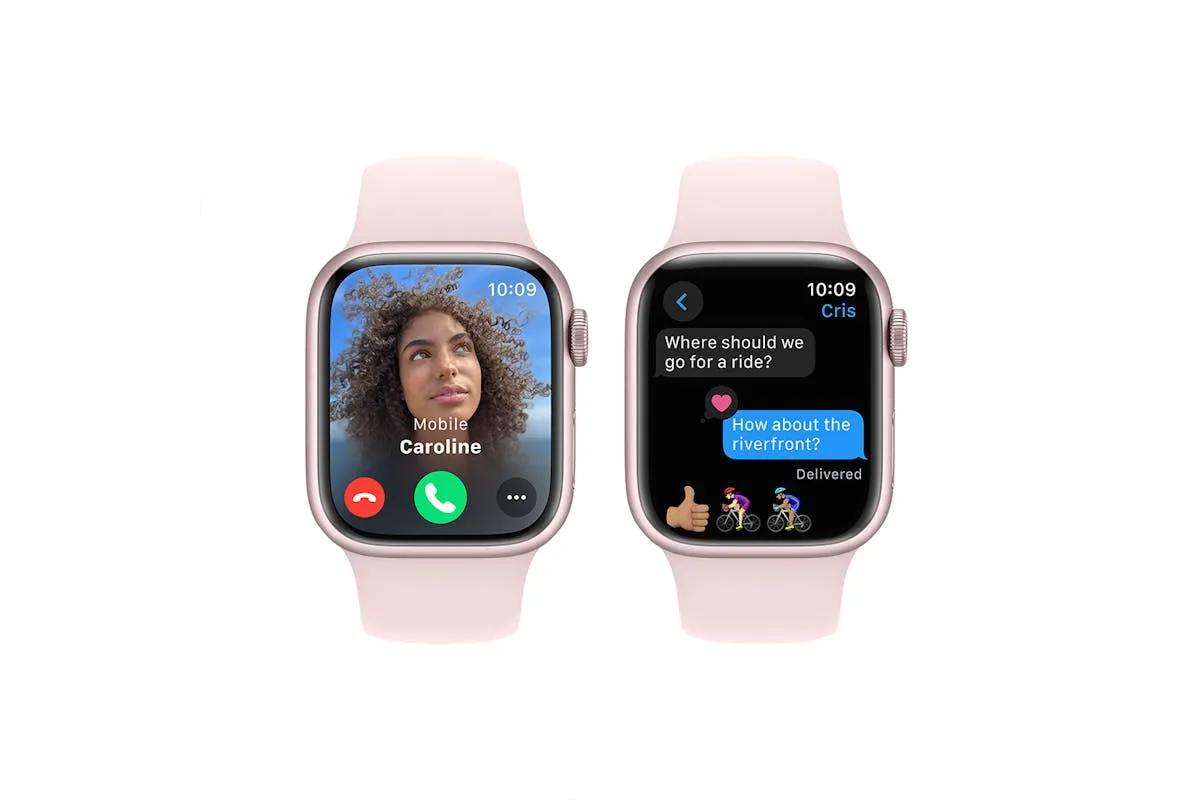 Apple Watch Series 9  | 41mm | Pink Aluminium LP Sport Band S/M