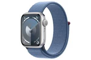 Apple Watch Series 9 | 41mm | Silver Aluminium Winter Blue Sport Loop