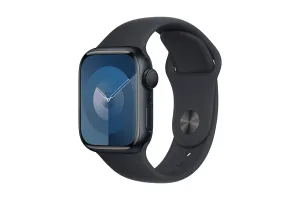 Apple Watch Series 9  | 45mm | Midnight Aluminium Midnight Sport Band S/M