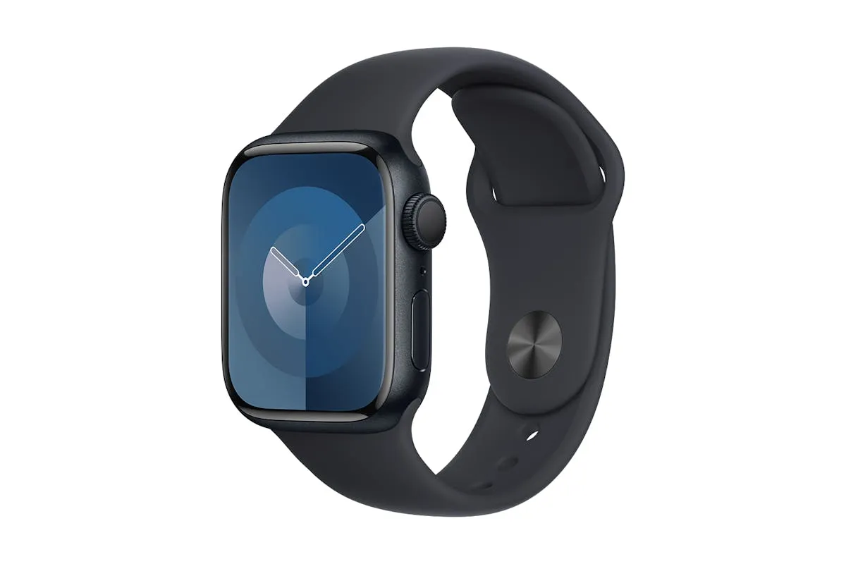 Apple Watch Series 9  | 45mm | Midnight Aluminium Midnight Sport Band S/M