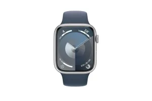 Apple Watch Series 9 | 45mm | Silver Aluminium Silver Sport Band M/L