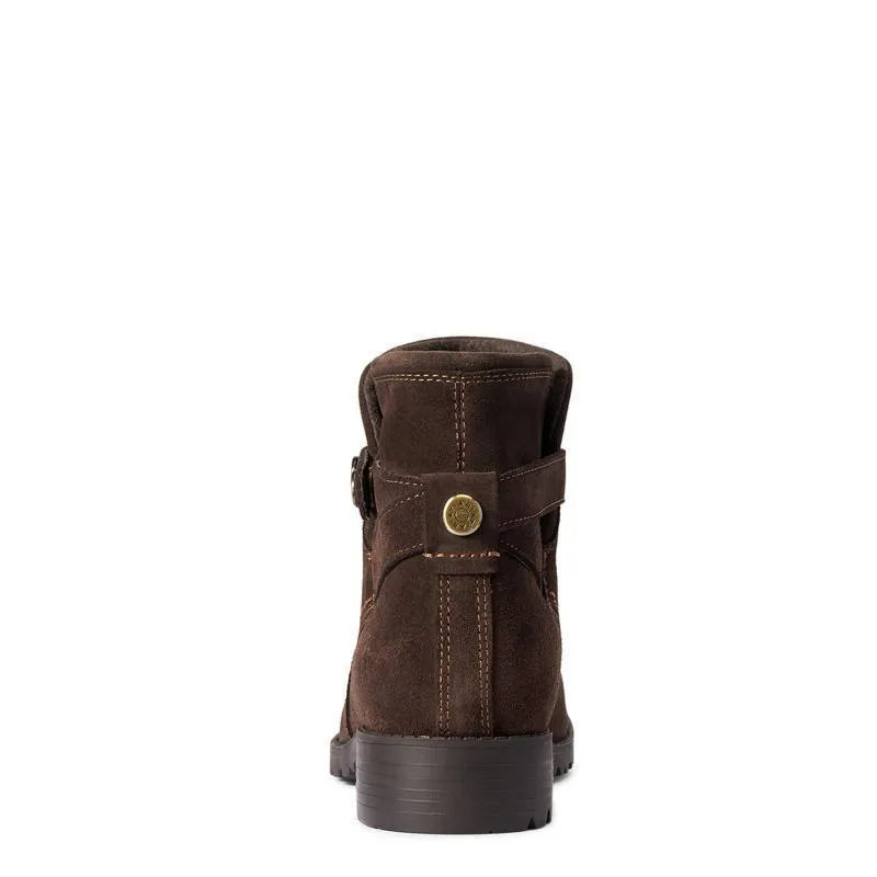 Ariat Charlie Waterproof Ladies Ankle Boot - Chocolate