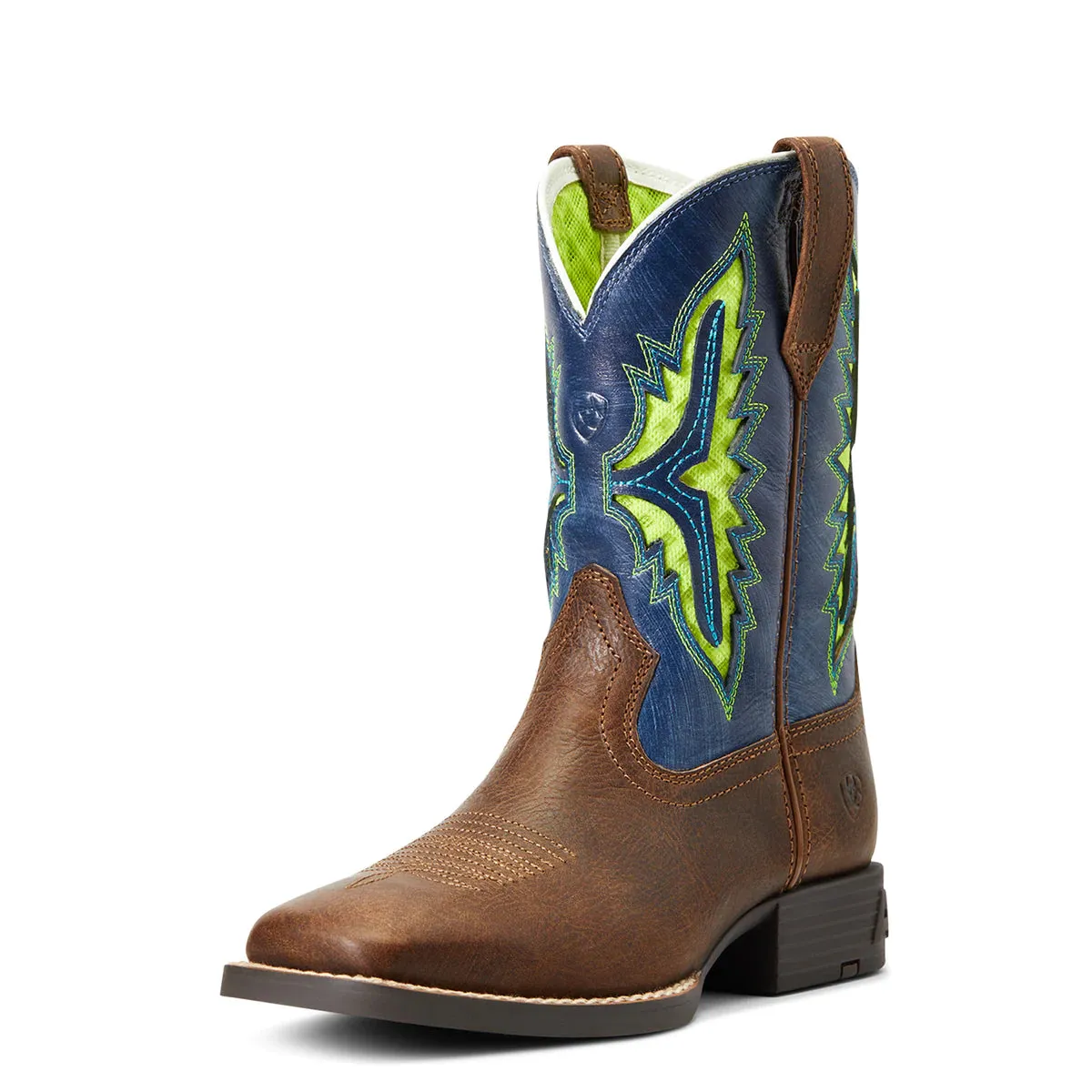 Ariat Kids Boots - Koel VentTEK - Rowdy Rust/Daring Indigo