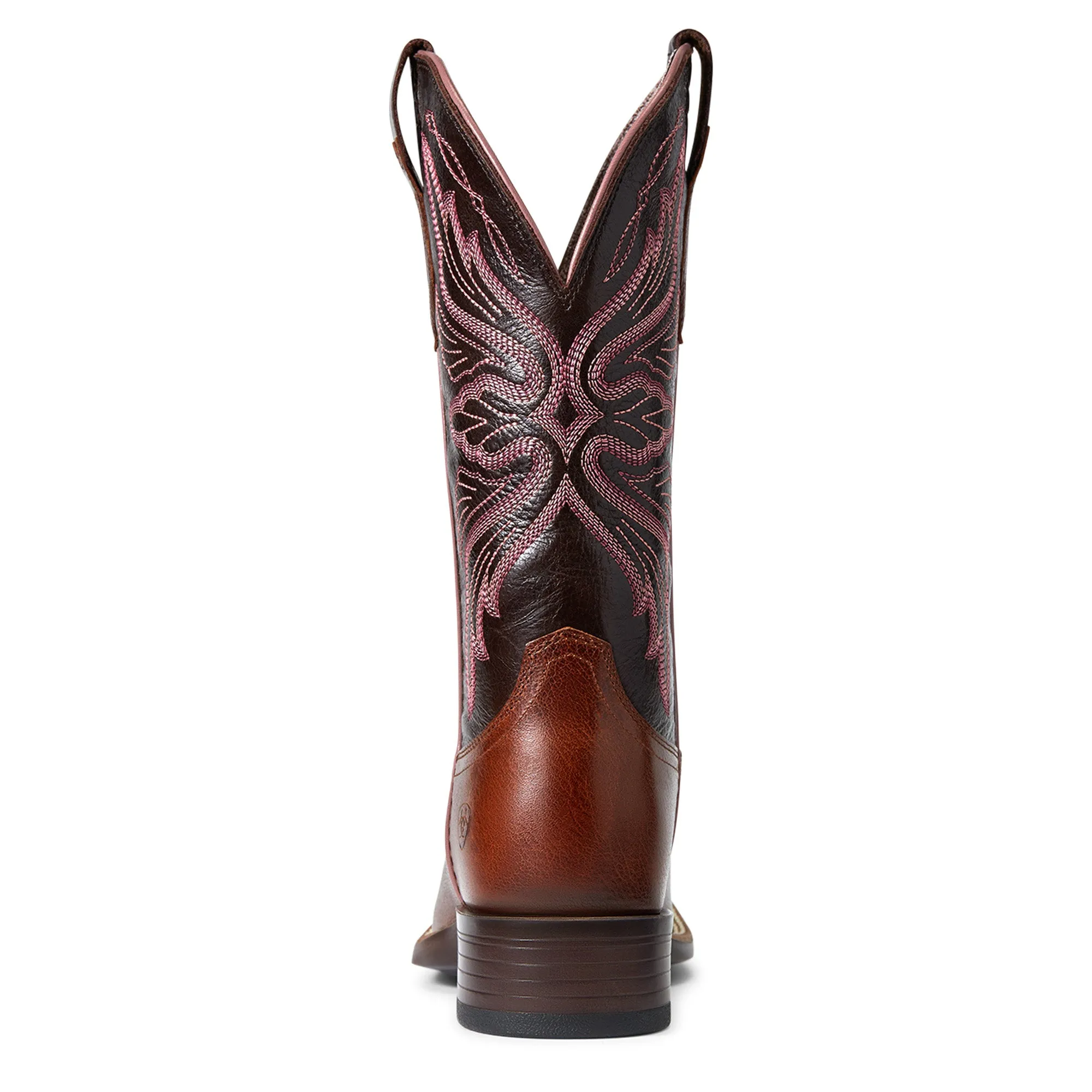 Ariat Ladies Edgewood Dark Luggage Square Toe Boots 10040350