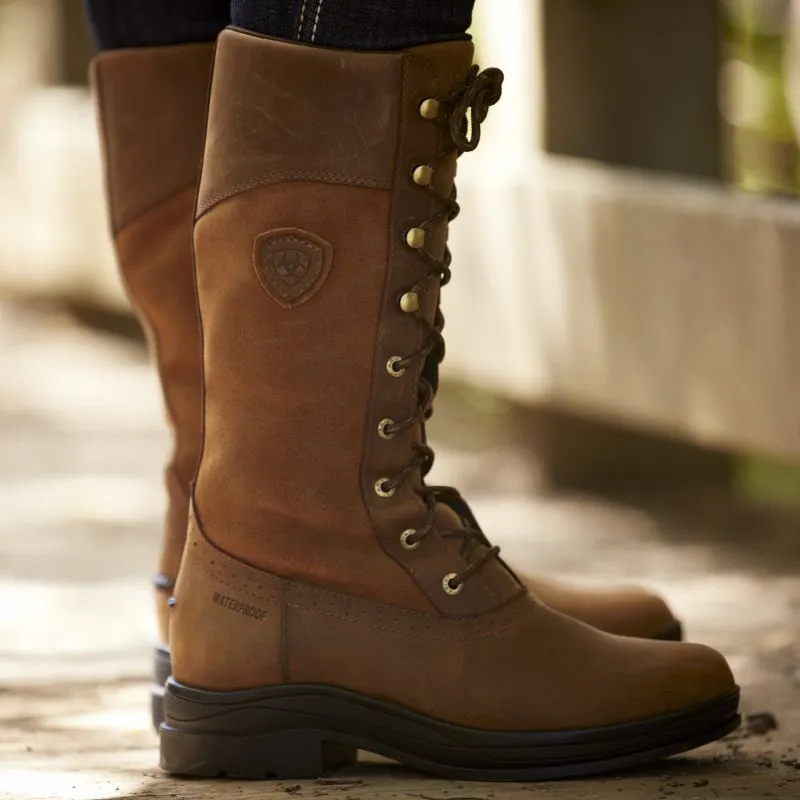 Ariat Wythburn H20 Waterproof Ladies Boot - Weathered Brown