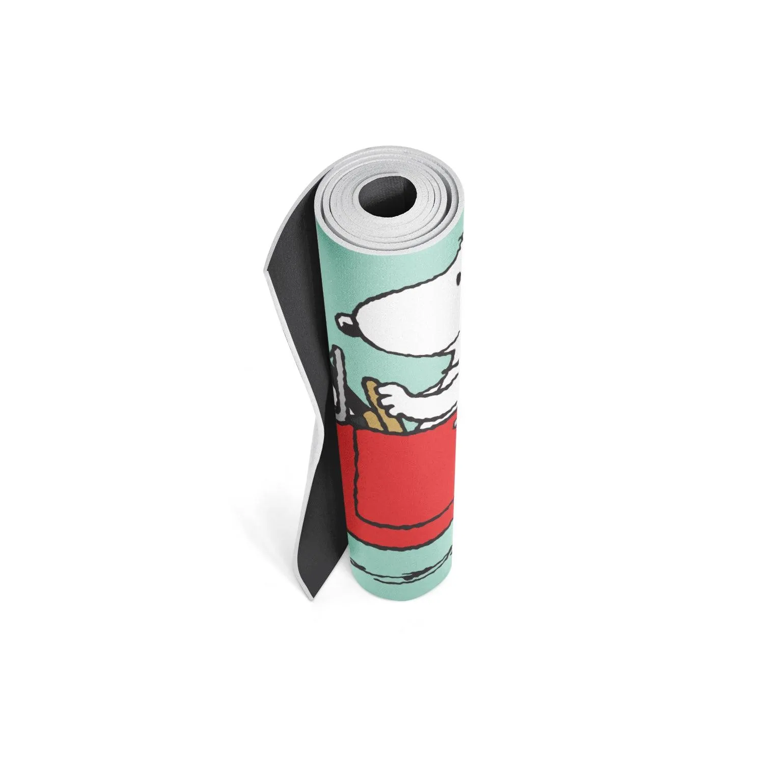 Ascend Yoga Mat Peanuts Snoopy Race Car Mat