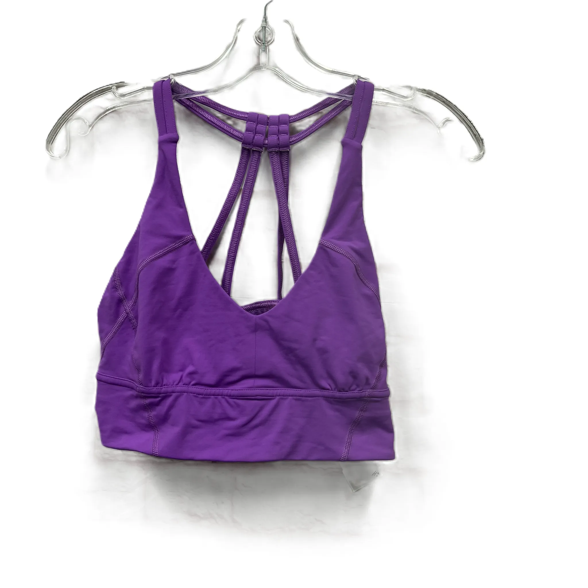 Athletic Bra By Lululemon In Purple, Size: 10