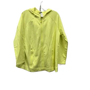 Athletic Jacket By Talbots In Yellow, Size: 1x