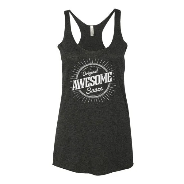 Awesome Sauce Ladies Racerback Women's tank top