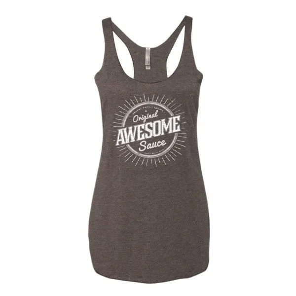 Awesome Sauce Ladies Racerback Women's tank top