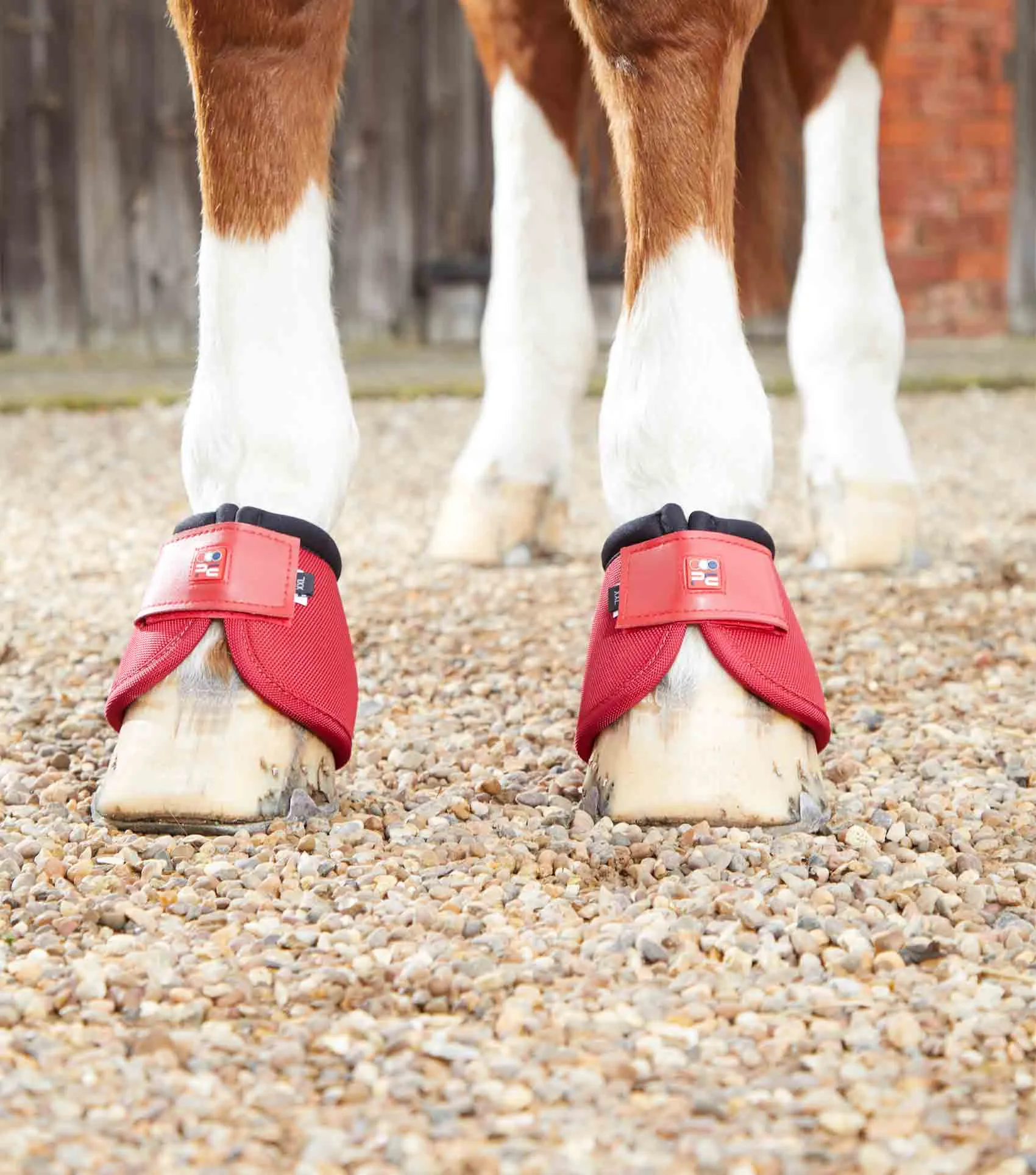 Ballistic No-Turn Over Reach Boots Red