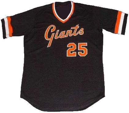 Barry Bonds Giants Baseball Jersey