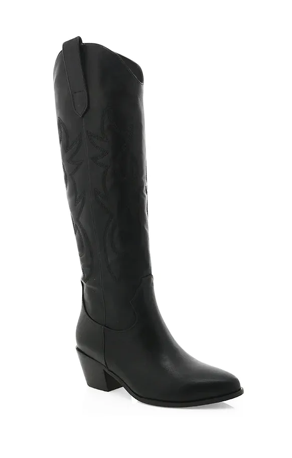 Billini Urson Cowboy Boots ~ Black