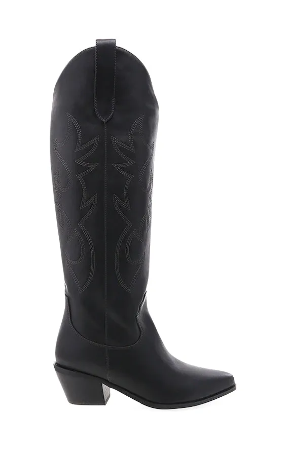 Billini Urson Cowboy Boots ~ Black