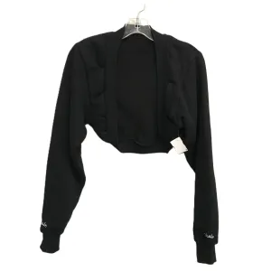 Black Athletic Jacket By Leelo Active, Size: S