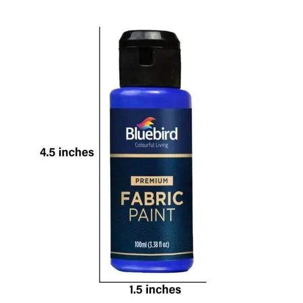 Bluebird Fabric Paints Solid Shades 100 ml