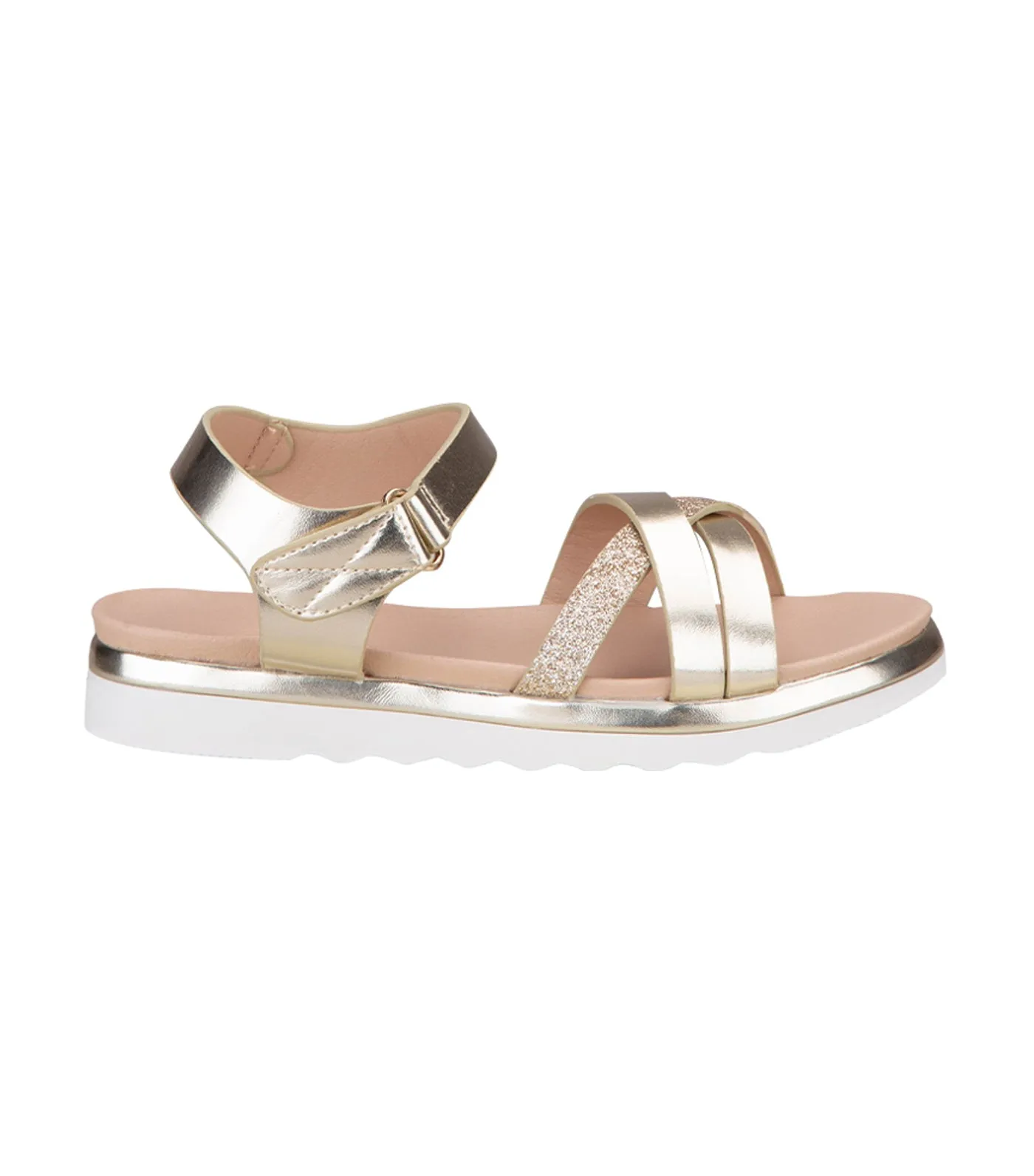 Bobbie Kids Sandals for Girls - Gold