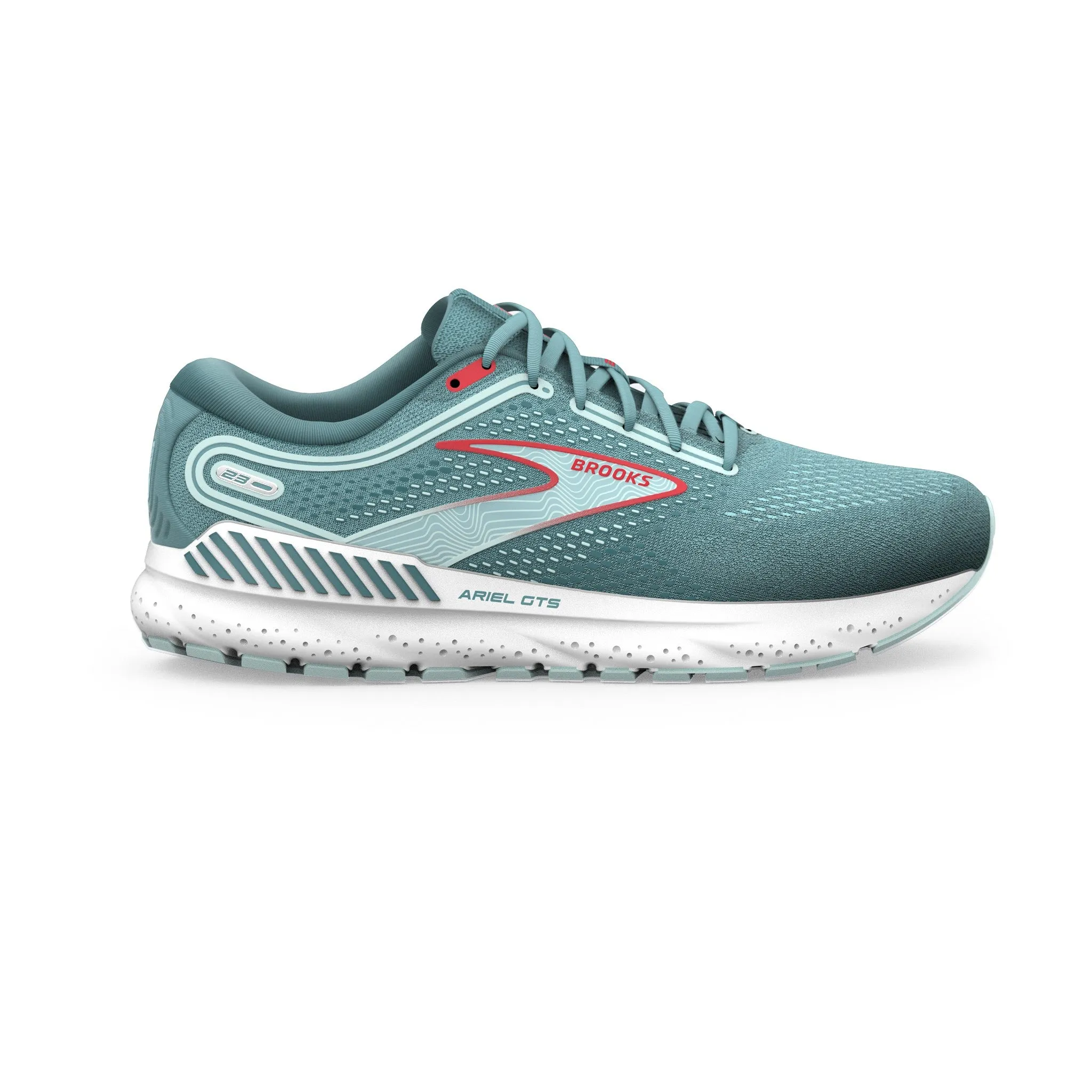 Brooks Ariel GTS 23 Nile Blue Bittersweet Women's