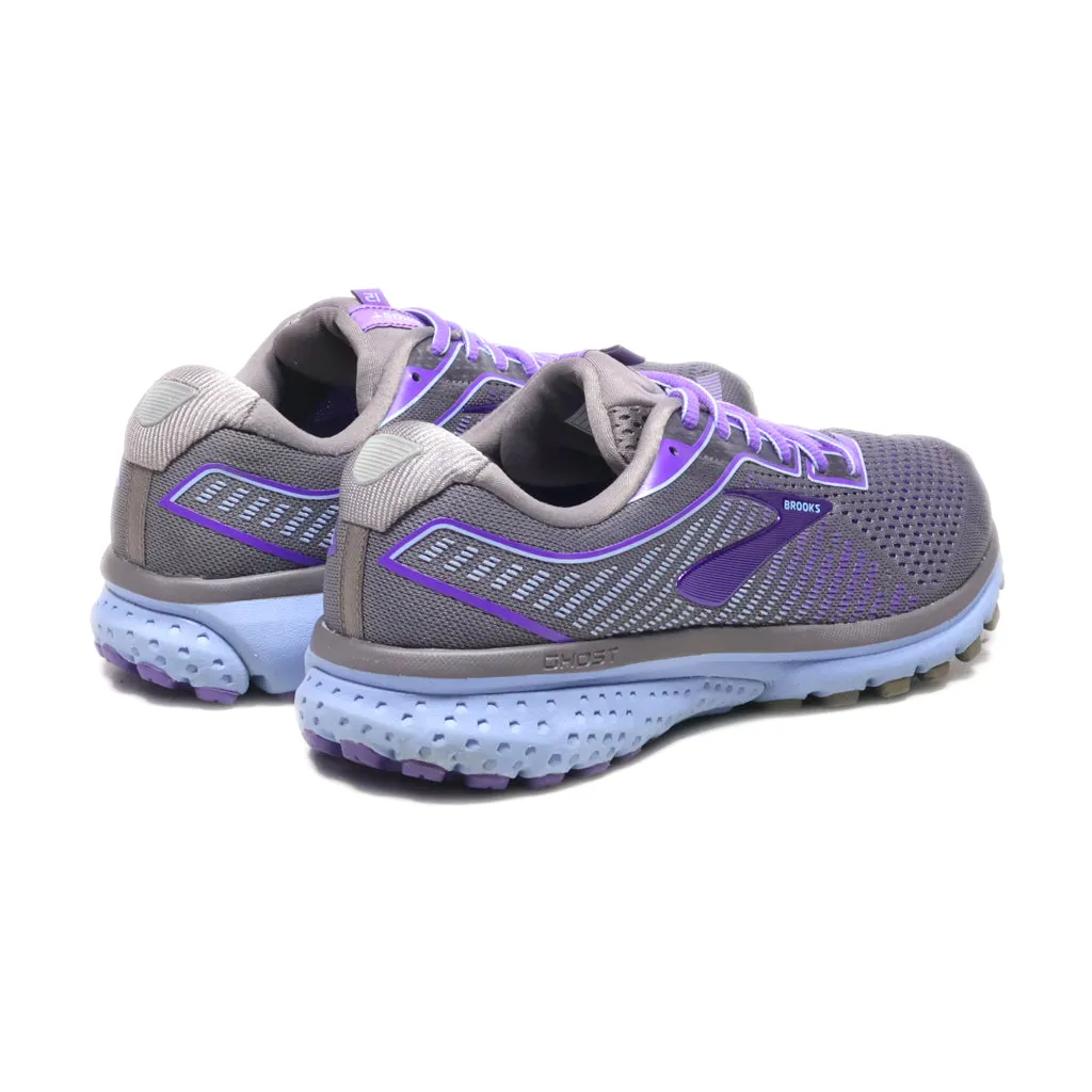 Brooks Ghost 12 Sport Shoes Fabric Purple Colour For Men