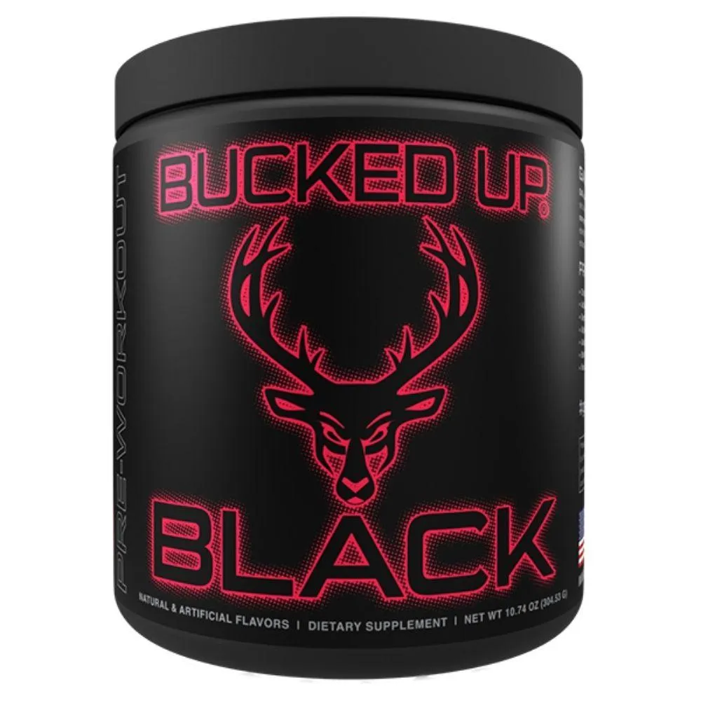 Bucked Up Bucked Up Black 30 Servings