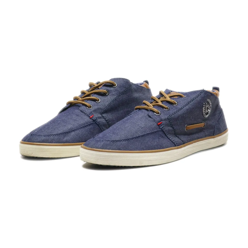 Bugatti Casual Lace Ups Canvas Blue Colour For Men