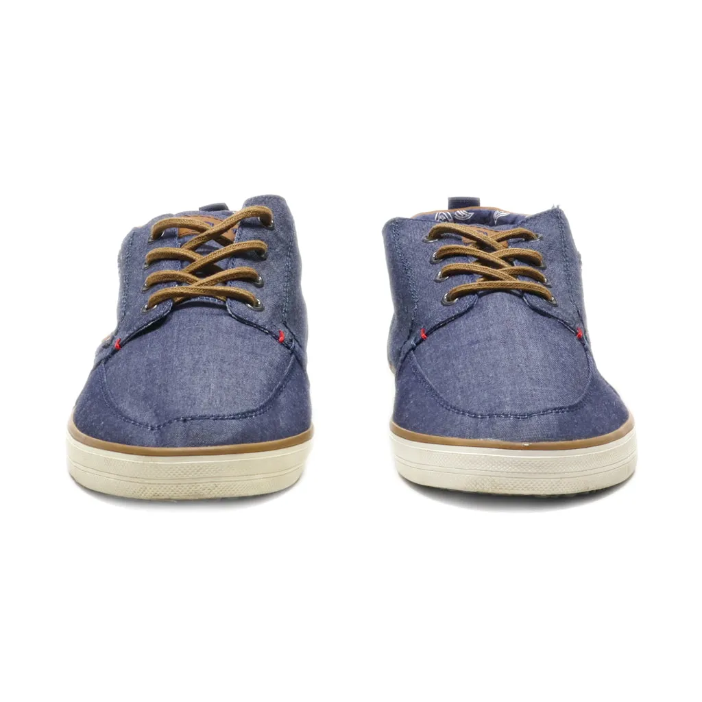 Bugatti Casual Lace Ups Canvas Blue Colour For Men