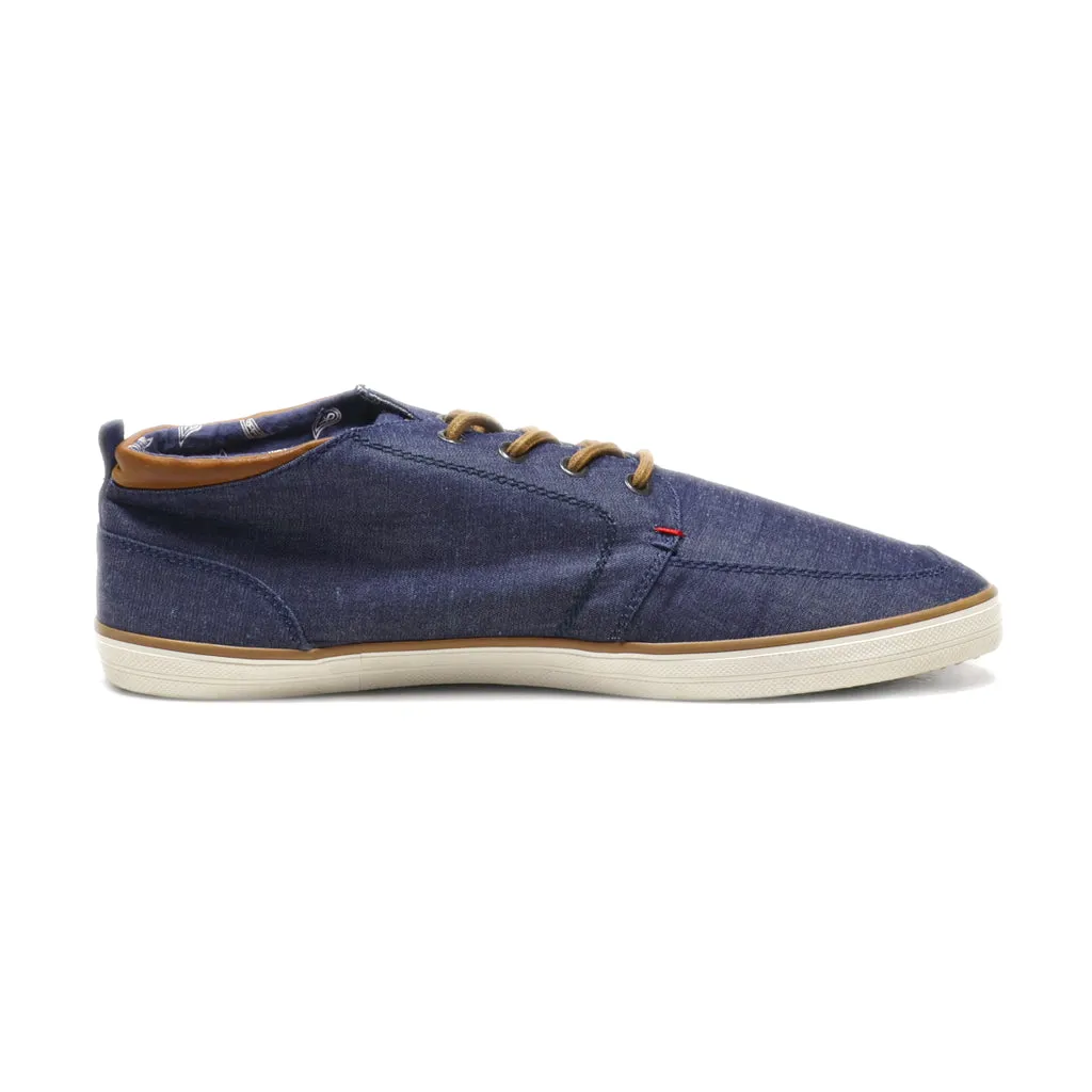 Bugatti Casual Lace Ups Canvas Blue Colour For Men