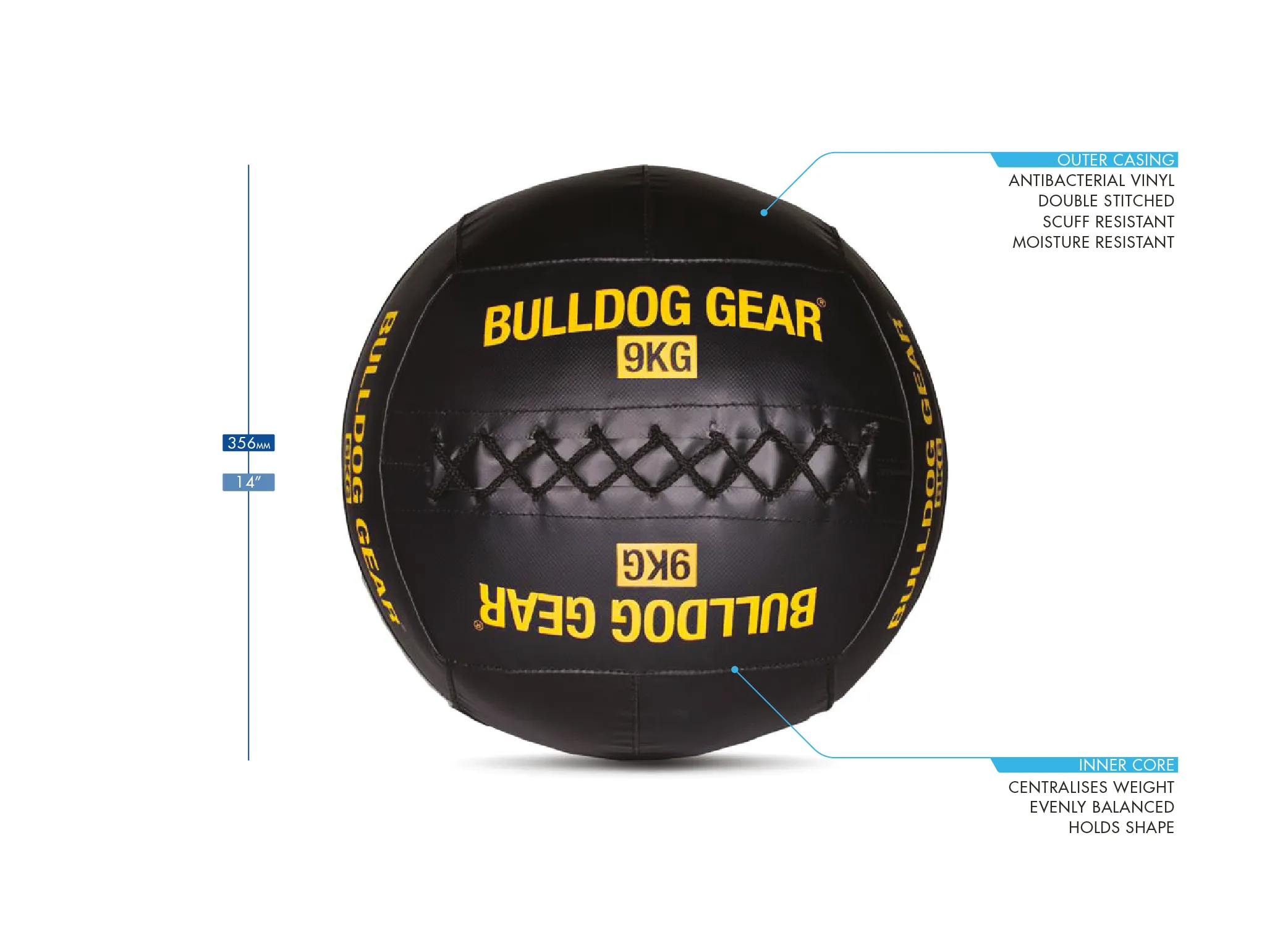 Bulldog Gear - Medicine/Wall Ball