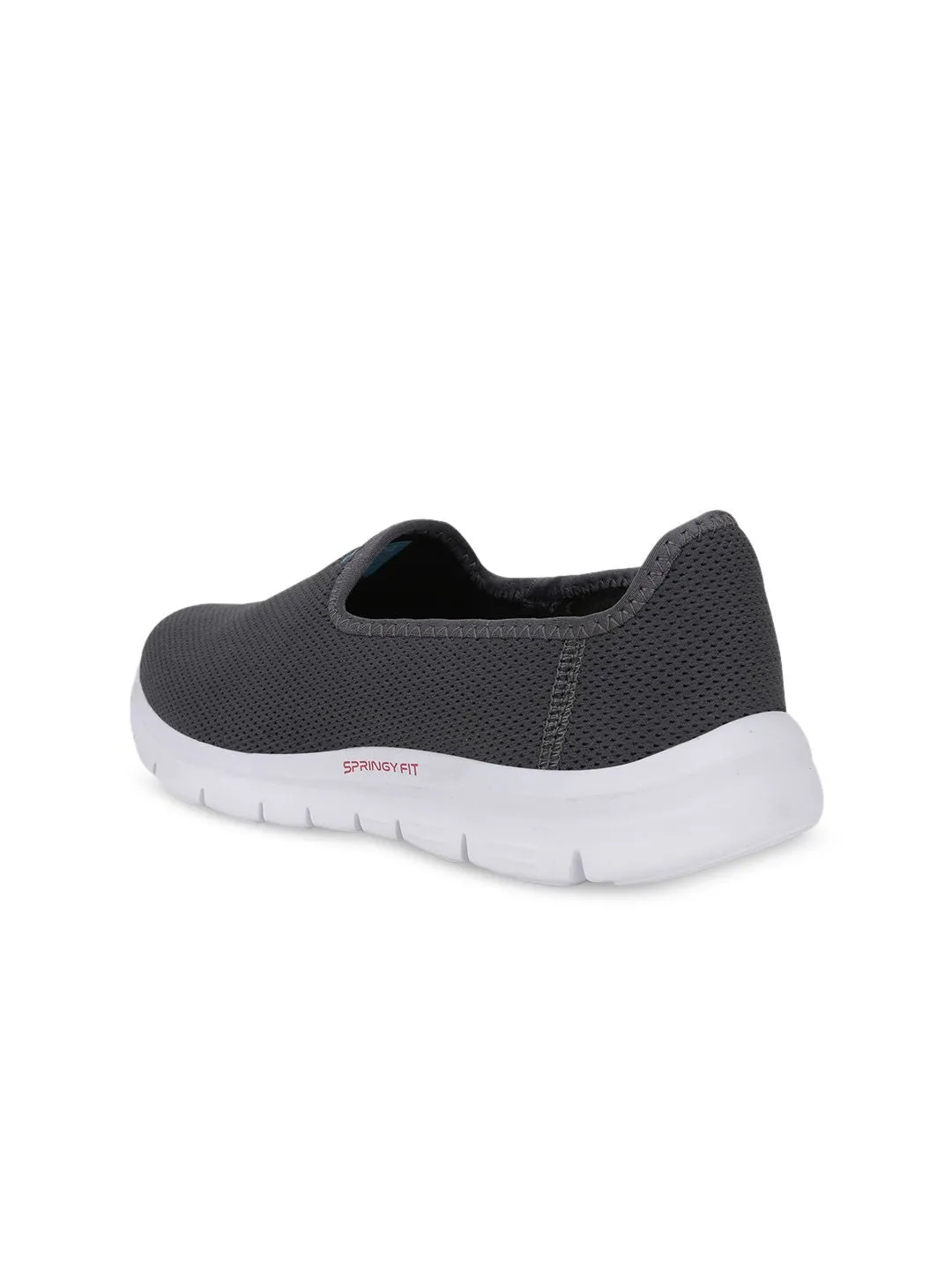 Campus Women Grey Mesh Running Shoes