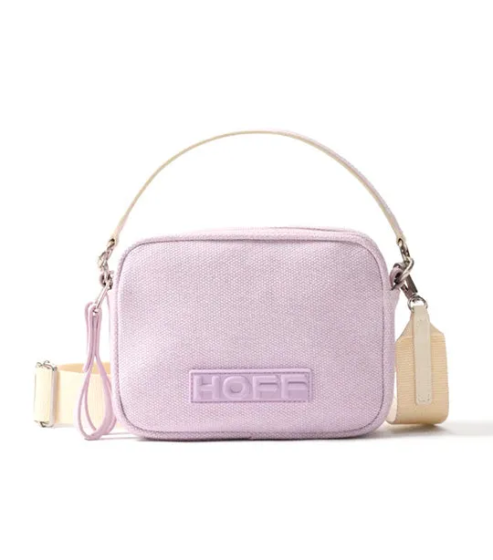 Canvas Cannes Crossbody Bag Lilac