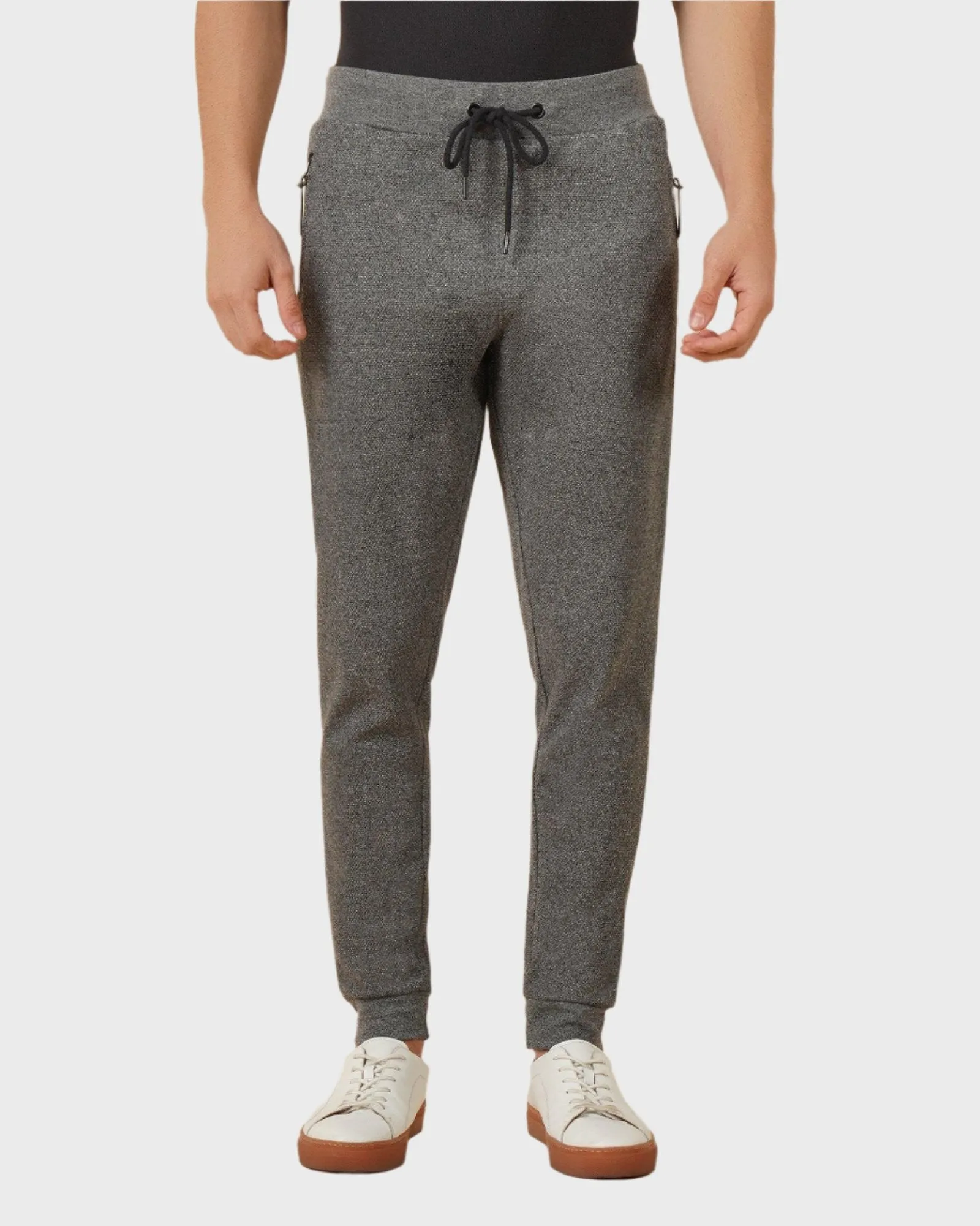 Casual Dark Grey Solid Jogger - George