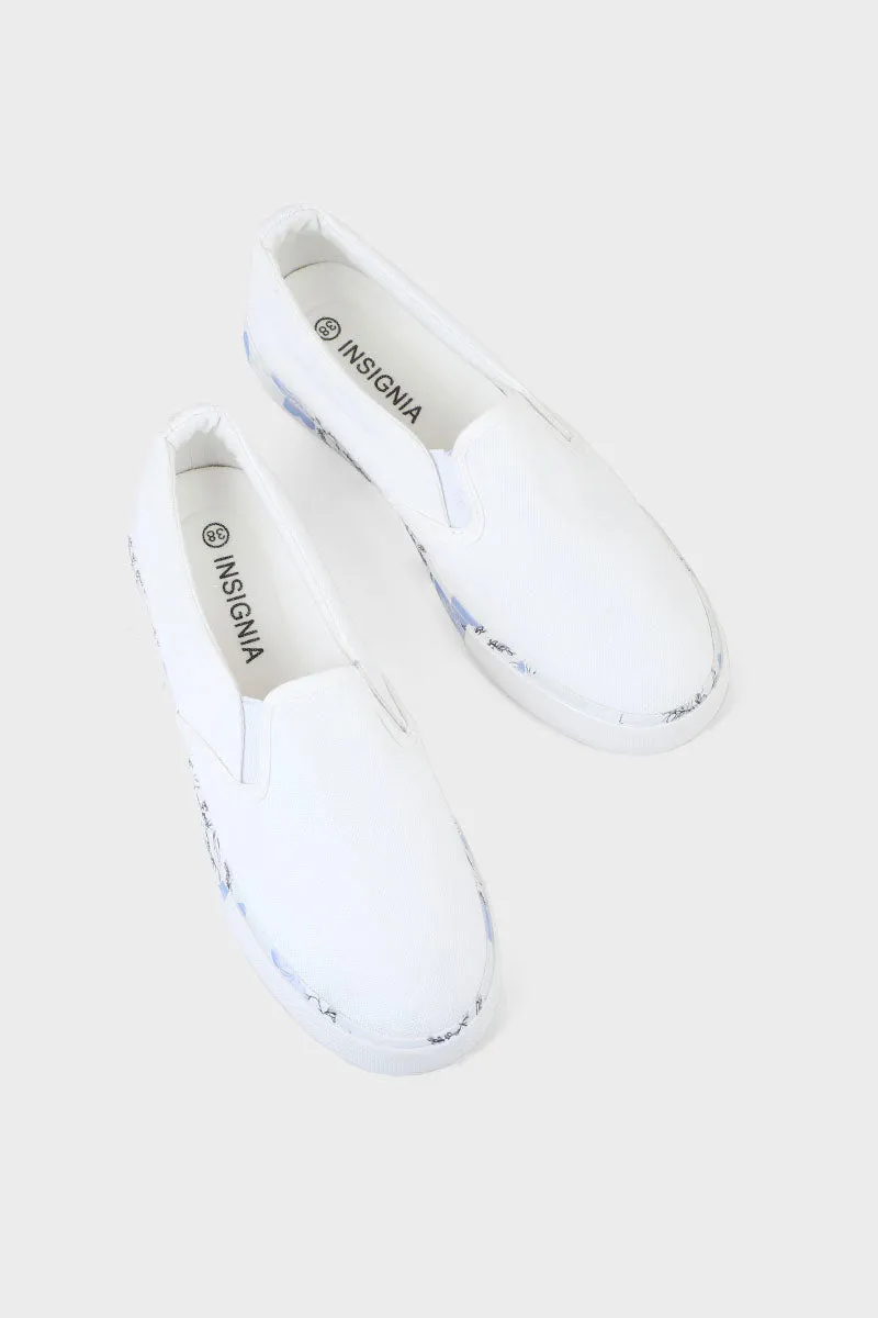 Casual Sneakers I57068-White