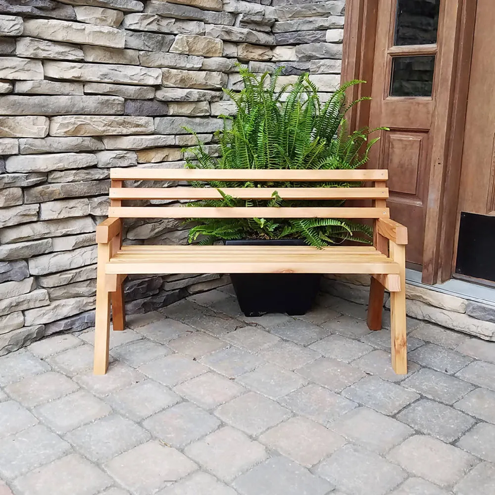 Cedar Boot Bench