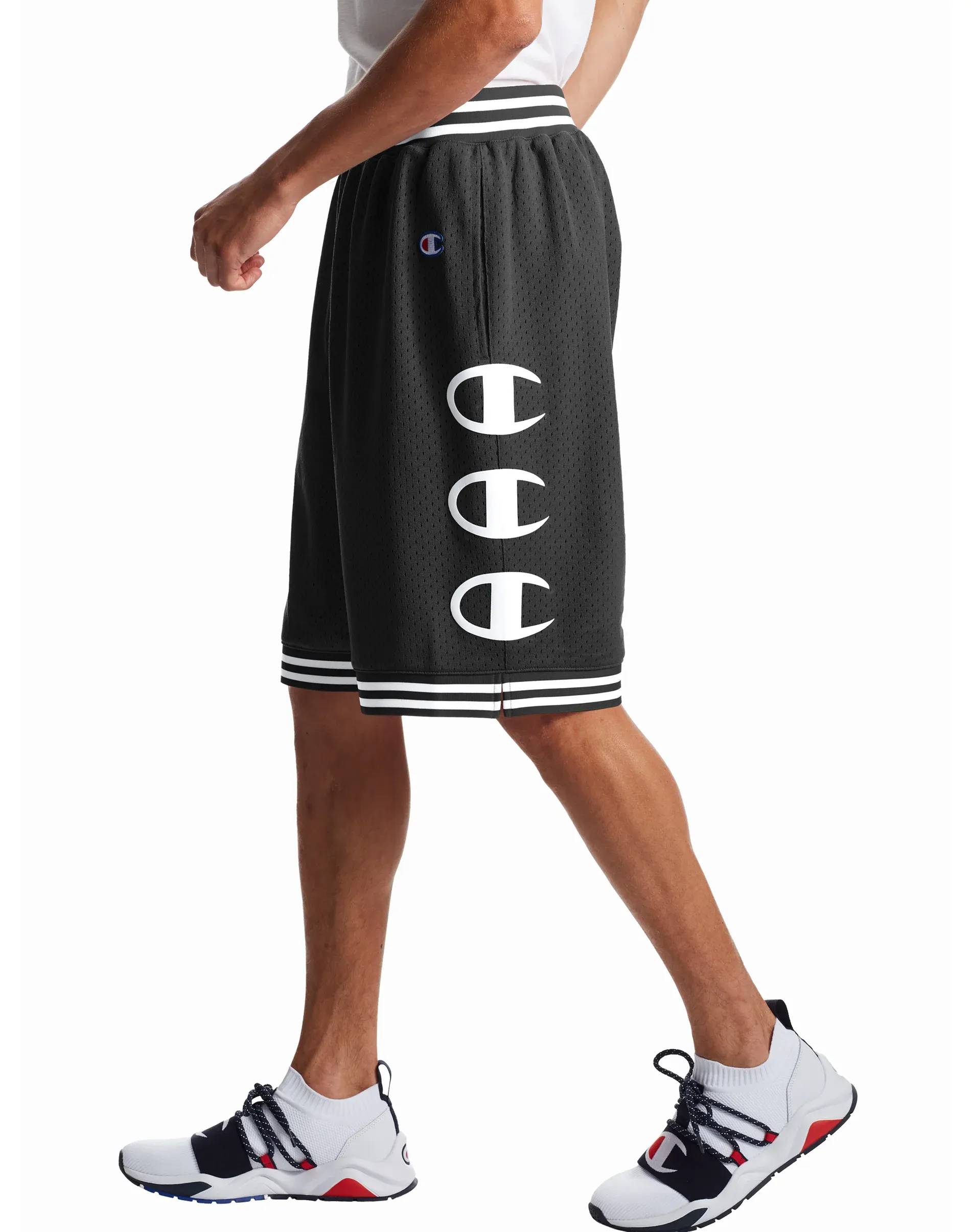 Champion Rec Mesh Short, Triple C Logos