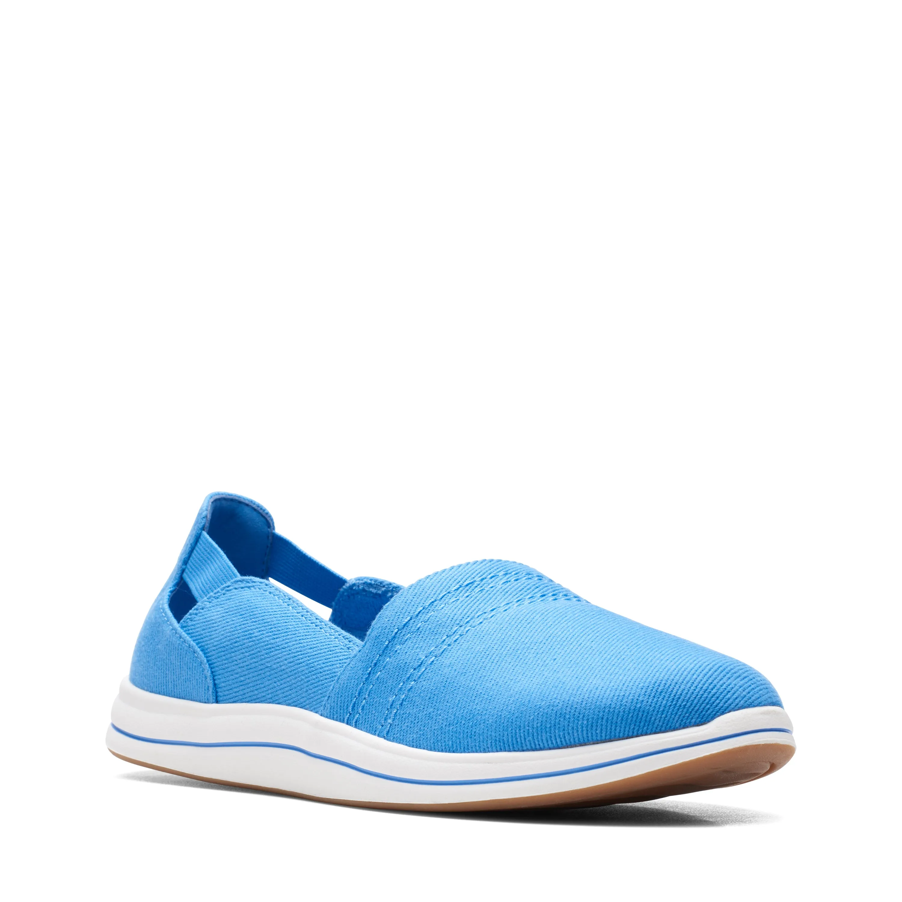 Clarks Breeze Step Slip On Blue Women's