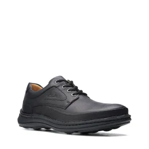 Clarks Mens Shoe Nature Three Black Leather